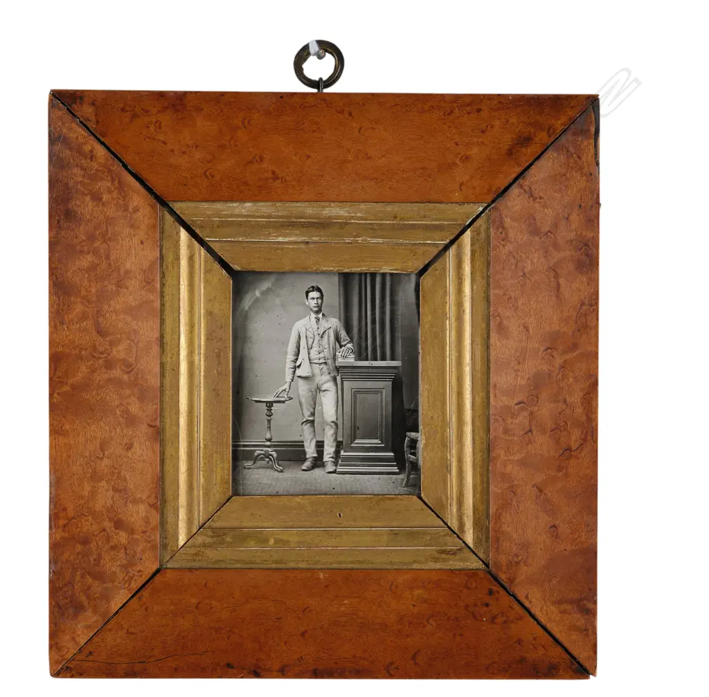 Unidentified photographer ‘Portrait of a man’, c.1870 Image 1++